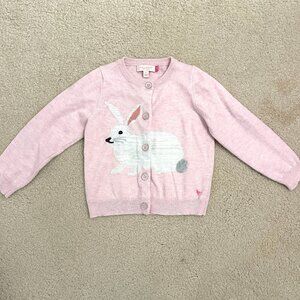 Pink Chicken Bunny Cardigan Sweater *